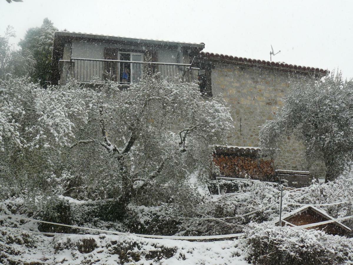La Ferme Des Cailletiers Chez Marco Villa Lucéram Buitenkant foto
